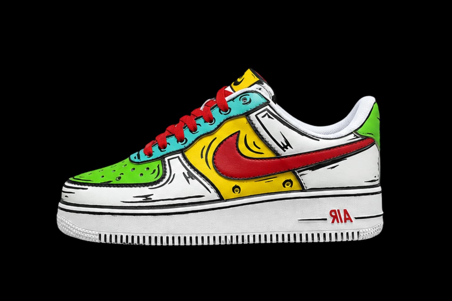 Comic Rainbow Air Force — Front