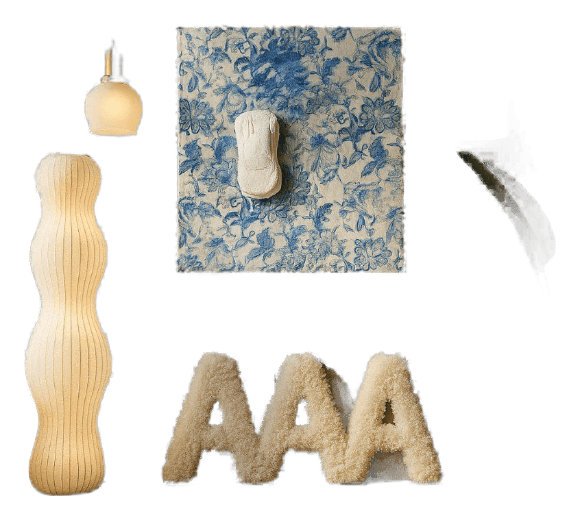 Shearling AAA Letters — Front