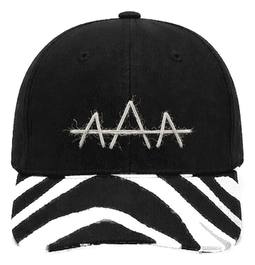 Zebra Brim Cap — Front