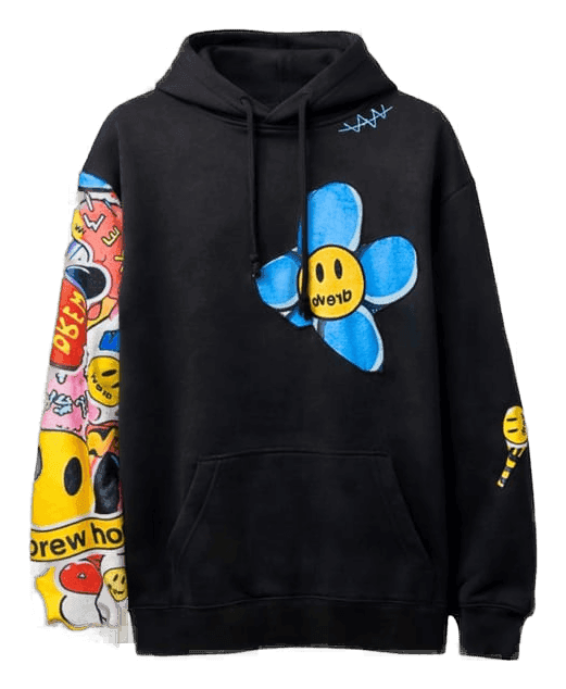 Bloom Sticker Hoodie — Front
