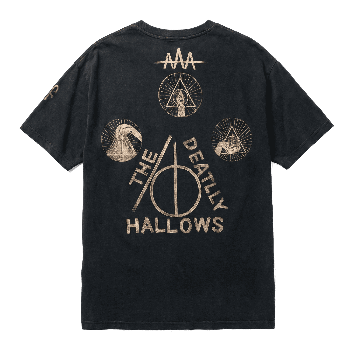 Hallows Gold-Foil Tee — Front