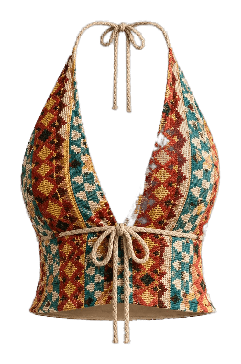 Kilim Halter — Front